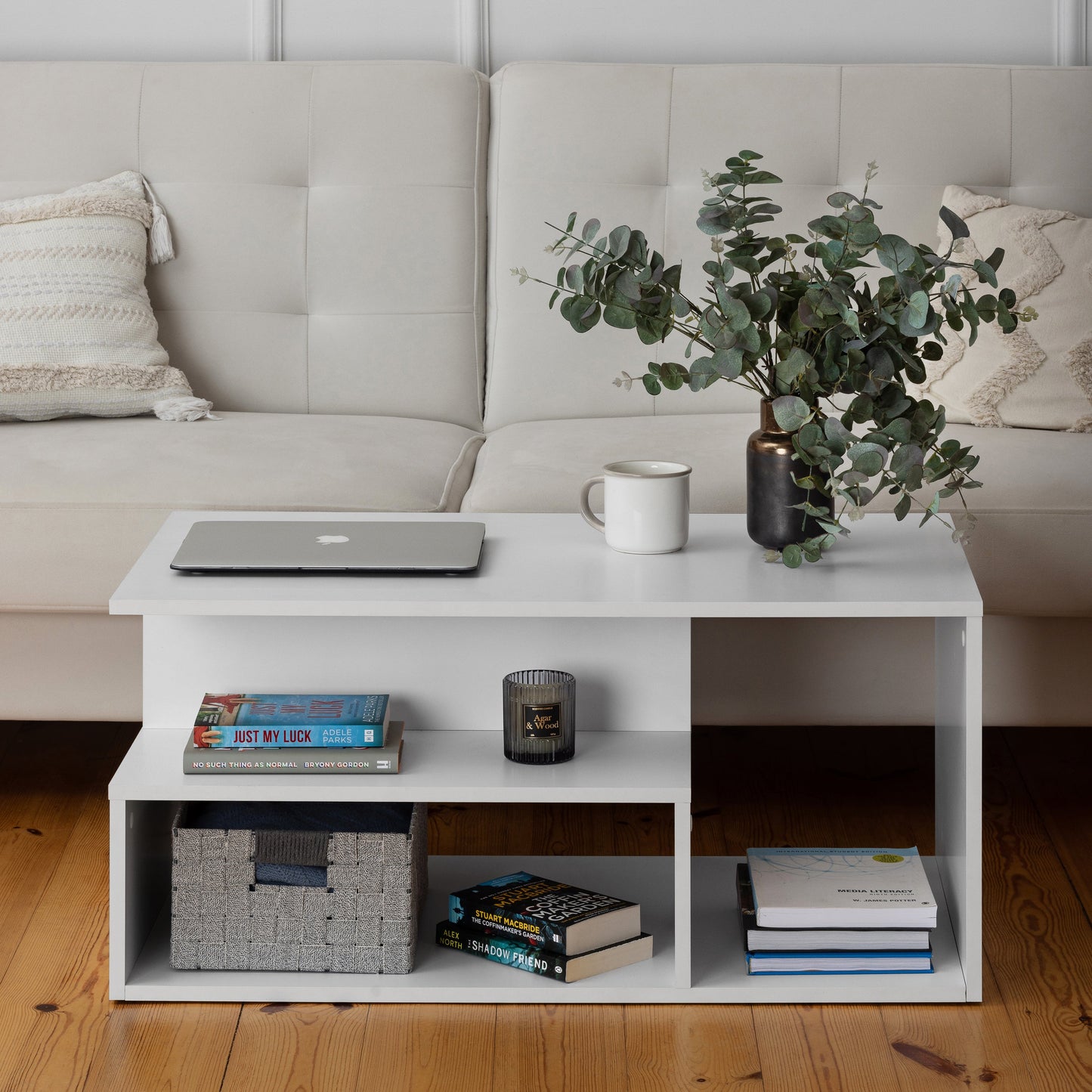 VALENCIA COFFEE TABLE - WHITE