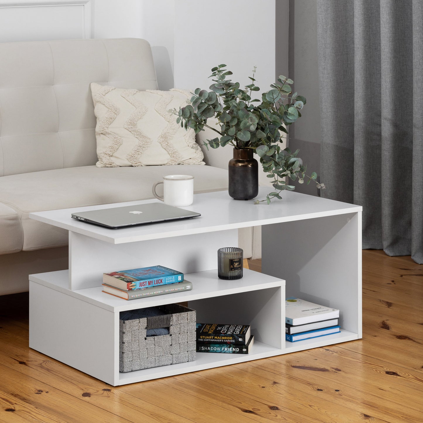 VALENCIA COFFEE TABLE - WHITE