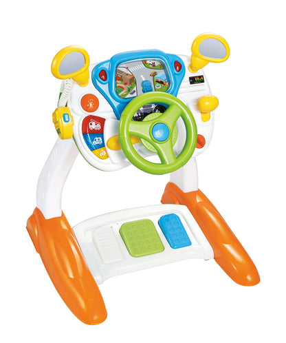 Baby Sensory Driving Simulation Toy – Interactive Play with Music & Light Effects