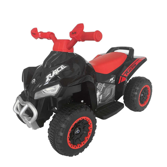 Kids Ride-On Quad ATV – Black 4-Wheel Electric Vehicle Up to 3km/h