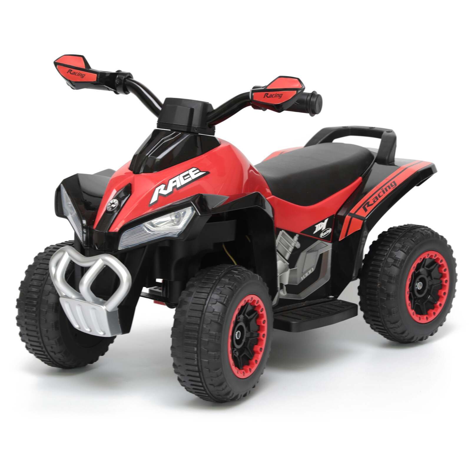 Kids Ride-On Quad ATV – Red 4-Wheel Electric Vehicle Up to 3km/h