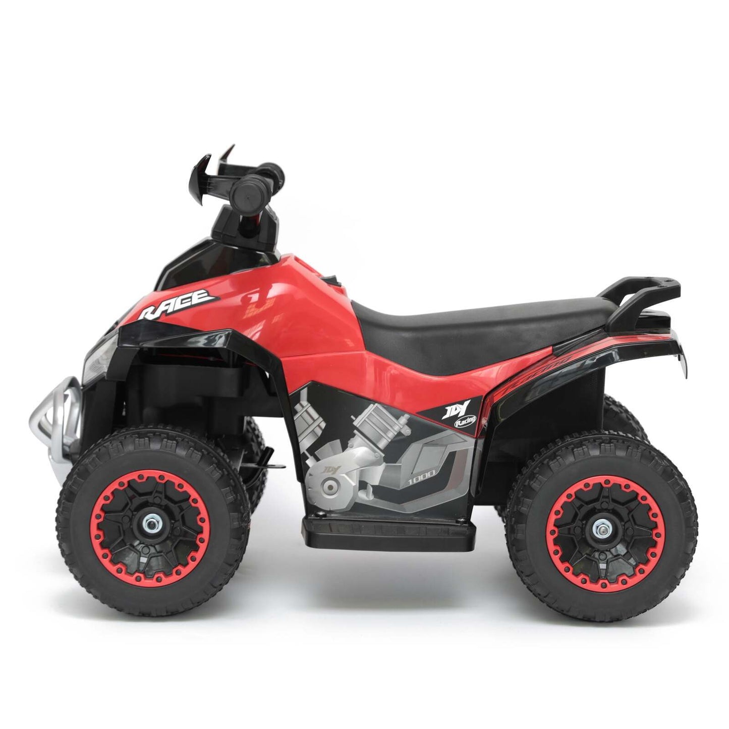 Kids Ride-On Quad ATV – Red 4-Wheel Electric Vehicle Up to 3km/h