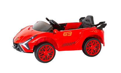 Ferrari-Inspired 12V Kids Ride-On Car – Red Electric Vehicle with Remote Control