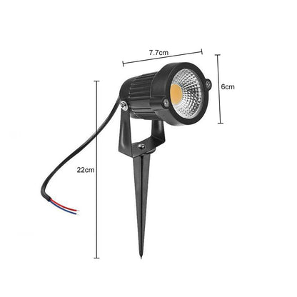 10PCS 12V LED Waterproof Garden Spotlights – Outdoor Landscape Flood Lights