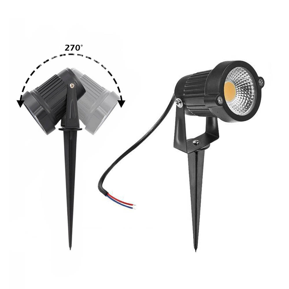 10PCS 12V LED Waterproof Garden Spotlights – Outdoor Landscape Flood Lights