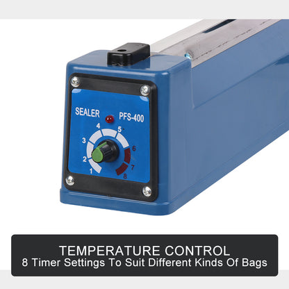400mm Electric Heat Sealer – Impulse Sealing Machine for Plastic & Poly Bags (AU Plug)