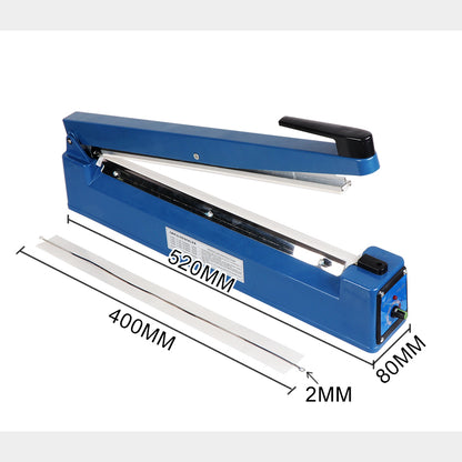 400mm Electric Heat Sealer – Impulse Sealing Machine for Plastic & Poly Bags (AU Plug)
