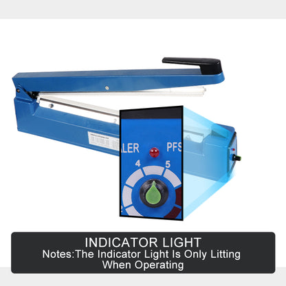 400mm Electric Heat Sealer – Impulse Sealing Machine for Plastic & Poly Bags (AU Plug)