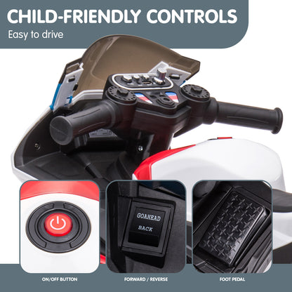 Kahuna BMW HP4 Race Kids Ride-On Motorbike – Red Electric Motorcycle Toy