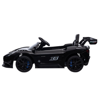 Kahuna Maserati MC20 GT2 Licensed Kids Electric Ride-On Race Car – Black 12V with Remote