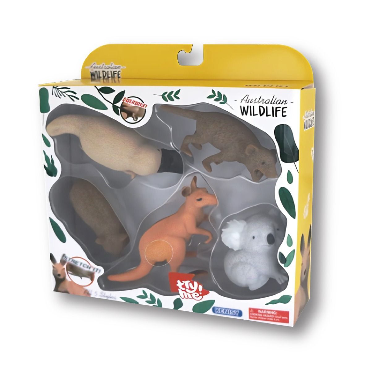 Stretchy Squishy Australian Wildlife Gift Set – Sensory Animal Toys for Kids