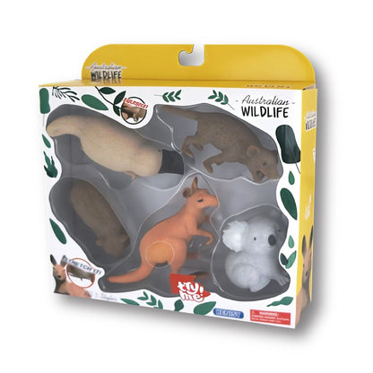 Stretchy Squishy Australian Wildlife Gift Set – Sensory Animal Toys for Kids