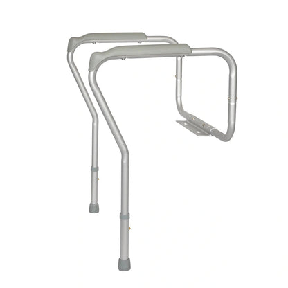 Adjustable Toilet Safety Rails - Easy Install