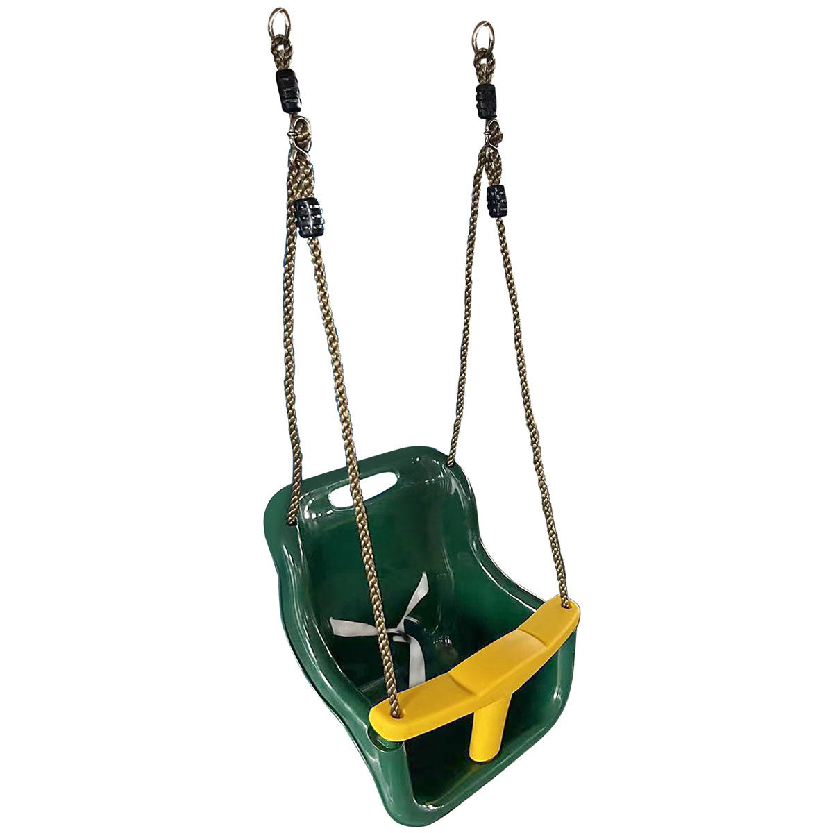 Lifespan Kids Baby Swing Seat – Green & Yellow with 54cm Short Rope