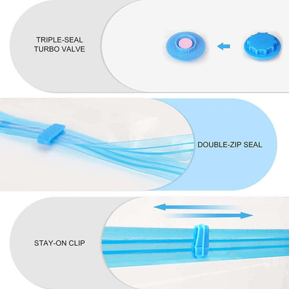 Braneit™ Family Vacuum Seal Storage Pack (9 Pieces)