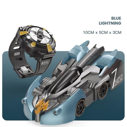 Electric Remote Control Wall Climbing Car for Kids - Mini Toy - Red Charge Handle Rc Edition