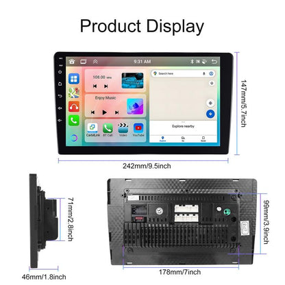 10.1 Inch Android 13.0 Carplay Navigation Monitor - Standard + Ahd Camera