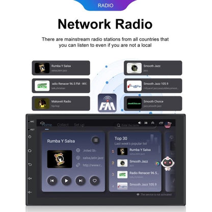 10.1 Inch Android 13.0 Carplay Navigation Monitor - Standard + Ahd Camera