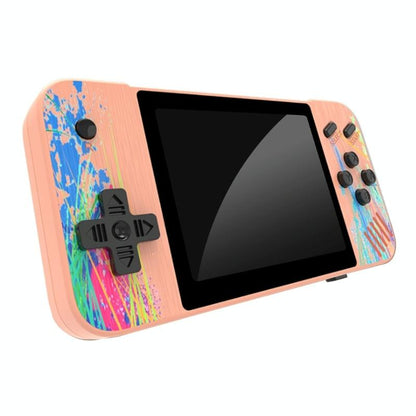 800 Built-In Games G3 Macaron Handheld Game Console With 3.5 Screen - Grey