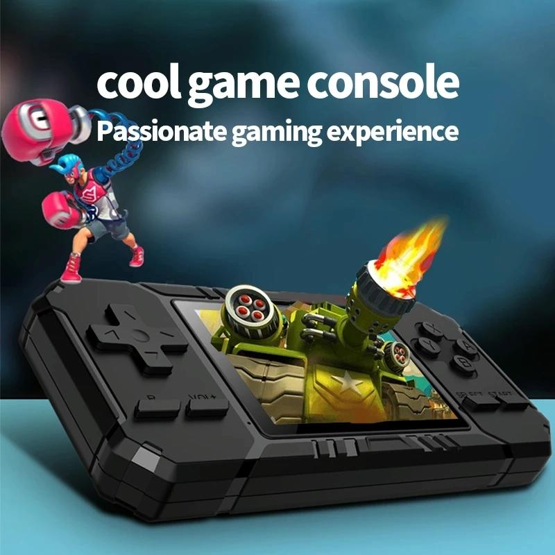 520 Classic Games Handheld Console With 3.0 Screen For S8 - Black