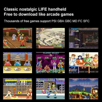 5.1 Handheld Game Console With 8Gb Memory & Hdmi Output - X20 Life Classic Games - Gray