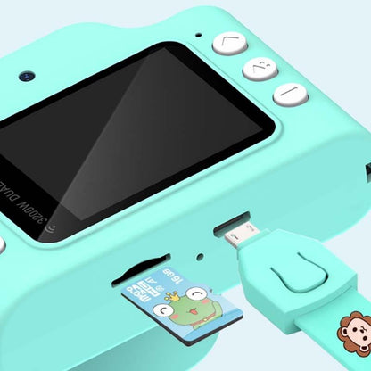 Fun Cartoon Digital Camera for Kids - 24mp Wifi Educational Toys - Yellow