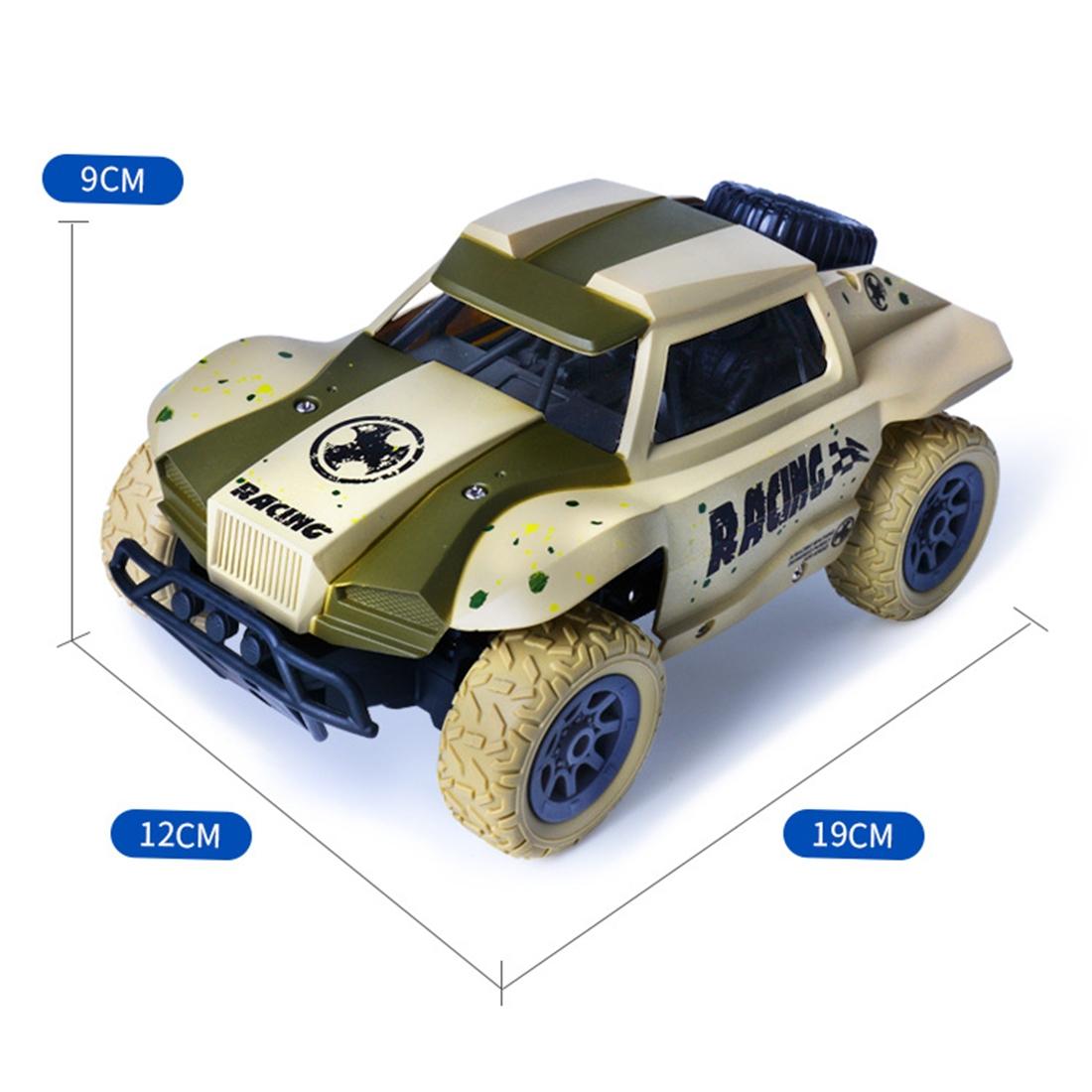 High Speed Off-road Drifting Toy Truck with 27mhz Remote Control for Kids - Yellow