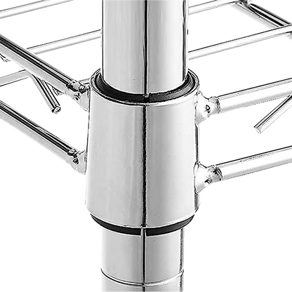Modular Wire Storage Shelf 1500 x 350 x 1800mm Steel Shelving