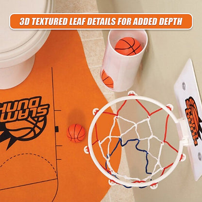Basketball Game Toilet Bathroom Loo Entertainment Gift