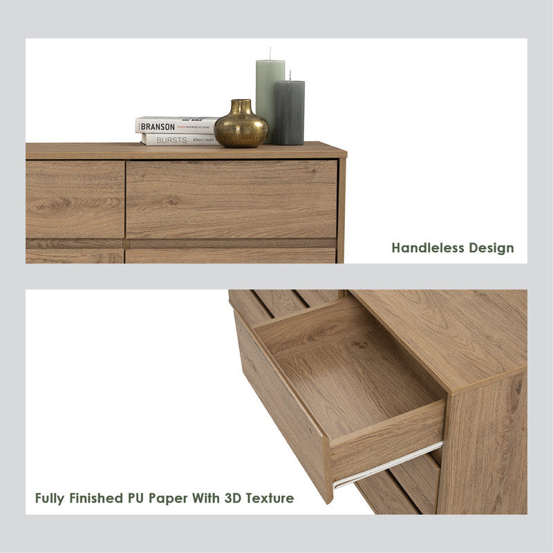 Braneit™ Hirado Sideboard Buffet - Natural
