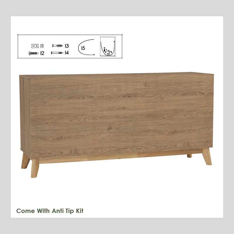 Braneit™ Hirado Sideboard Buffet - Natural