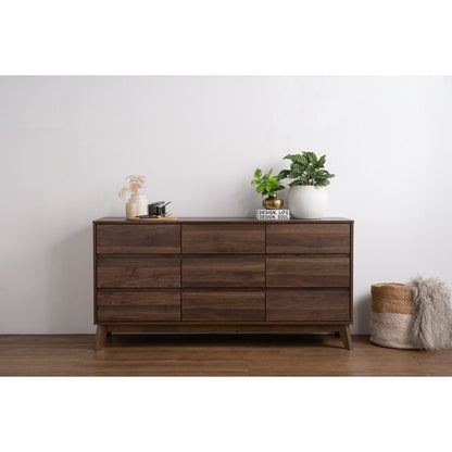 Braneit™ Hirado Sideboard Buffet - Cocoa
