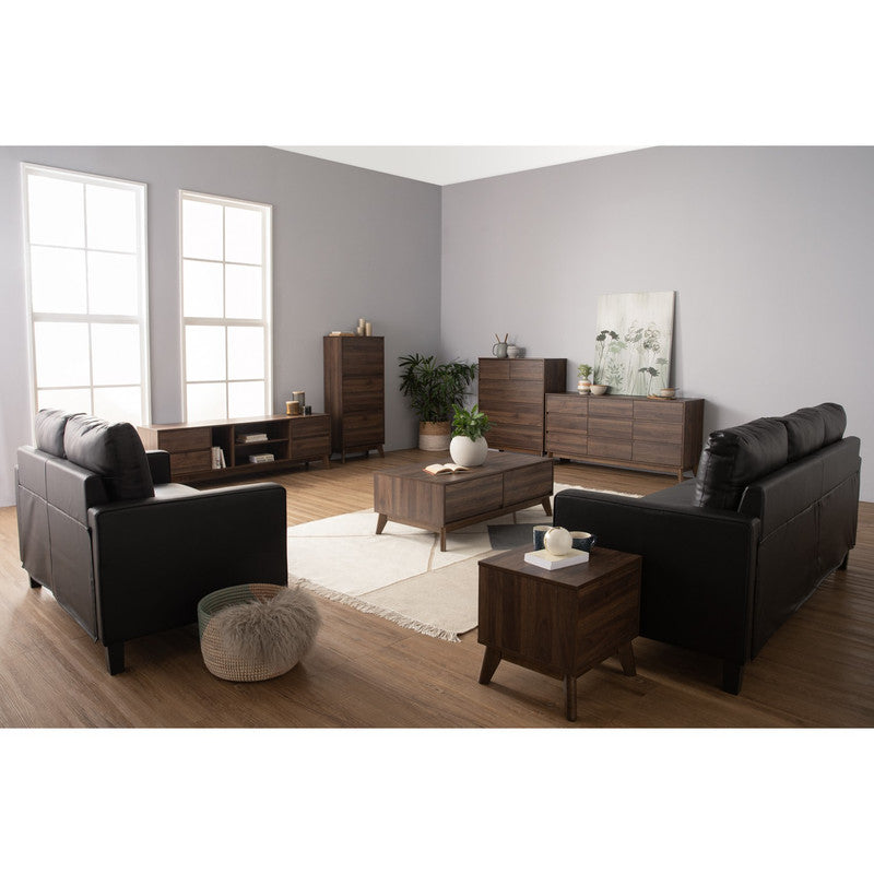 Braneit™ Hirado Sideboard Buffet - Cocoa
