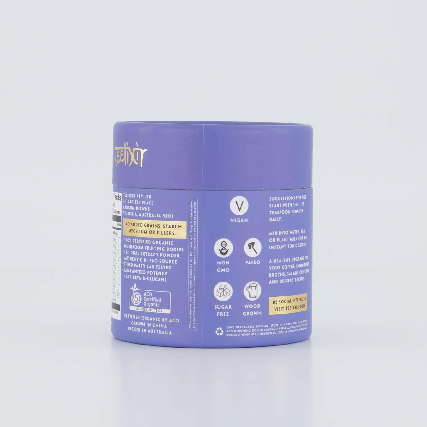 Teelixir Organic Mushroom Immunity 500g